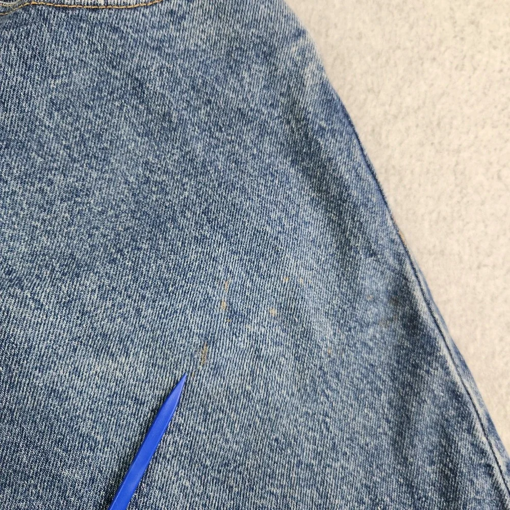 Wrangler Jeans Mens 36x30 Blue Denim 5-Pocket Workwear‎ Authentic Straight Leg